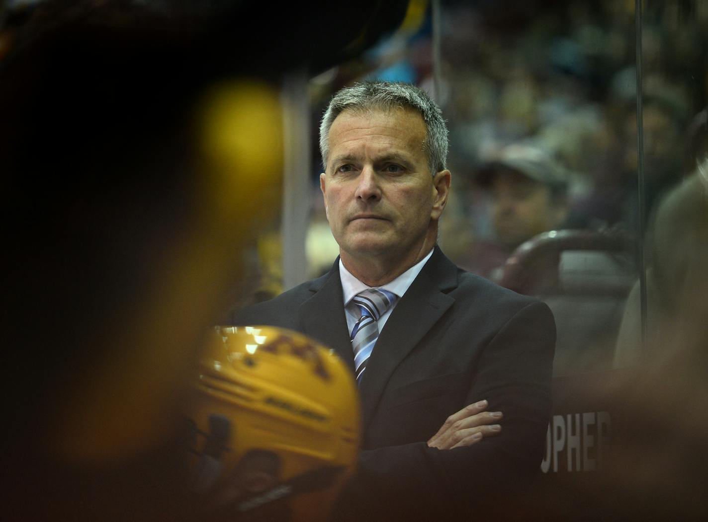 Gophers coach Don Lucia was glum during an 0-3 run, but his team has won three of its past four games going into a home-and-home series with Minnesota State Mankato, a former WCHA rival.