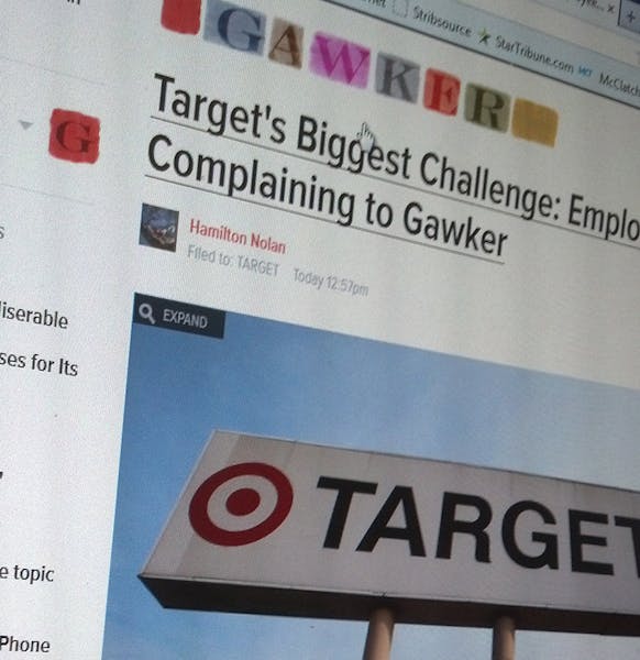 Letter from a Target employee's complaint on Gawker.com generated a response from Jeff Jones, a Target marketing officer.