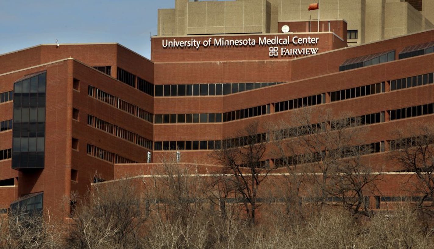 University of Minnesota Medical Center, Fairview in Minneapolis.