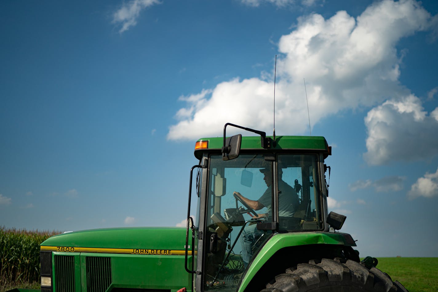 Steve Sjostrom mowed hay in a newly created buffer on his dairy farm in Lafayette Minn. He also crows corn. ] GLEN STUBBE &#x2022; glen.stubbe@startribune.com Friday, September 20, 2019 Nicollet County is one of 19 "pivot counties" in Minnesota (and 206 nationwide) that in presidential elections voted Obama, Obama, Trump. In 2018, it was one of seven in the state that flipped back to Democrats in races for U.S. House and Senate and governor, and if the president hopes to snatch the state next ye