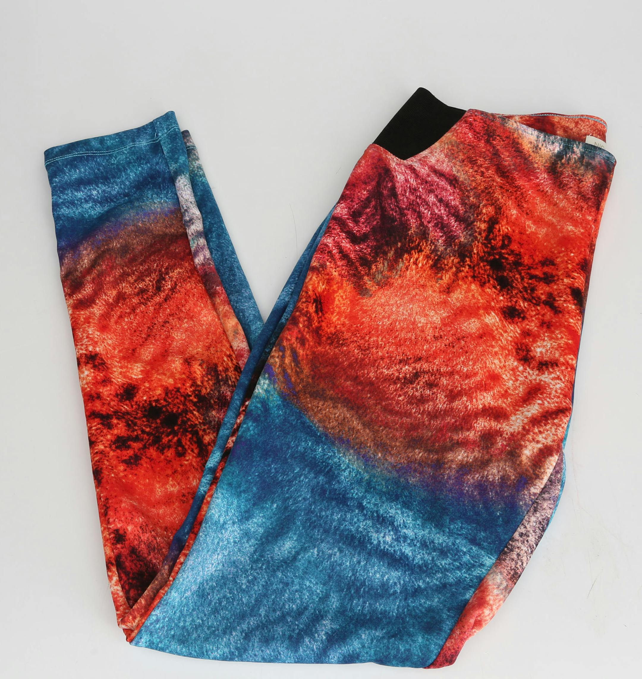 Local artist and fashion designer Joan Vorderbruggan found these fun pants at Kmart Tuesday, February 4, 2014. ] (KYNDELL HARKNESS/STAR TRIBUNE) kyndell.harkness@startribune.com