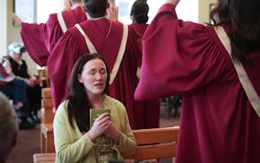 Annika Isbell plays the title character in "Violet" at Ten Thousand Things Theater.