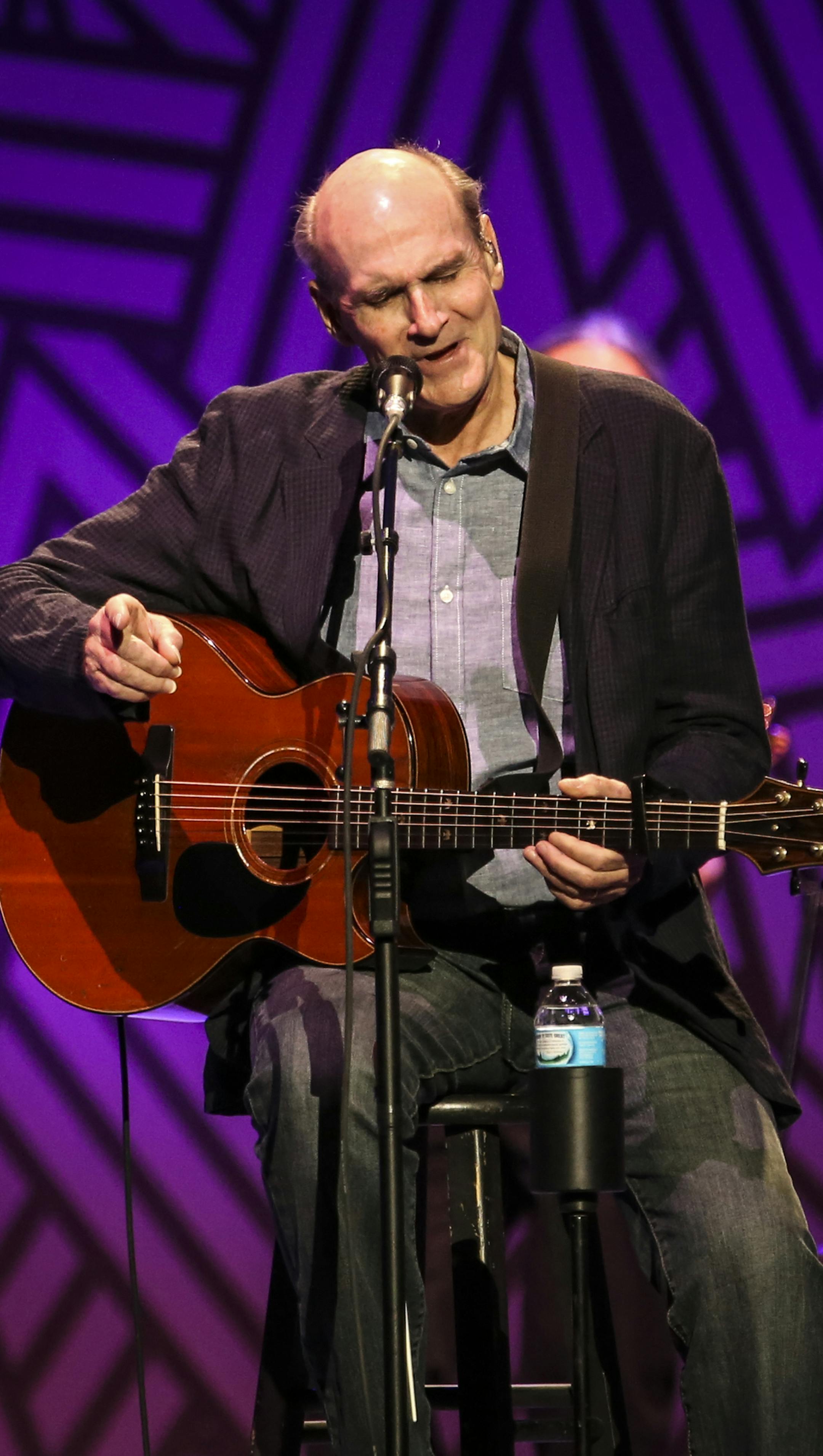 James Taylor performed at the Xcel Energy Center in St. Paul, Minn. on Sunday, November 2, 2014. ] RENEE JONES SCHNEIDER ‚Ä¢ reneejones@startribune.com