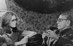 October 8, 1982 Gloria Steinem Interviews George Burns On 'Today' -- Gloria Steinem interviews George Burns during the inaugural Close Encounters segm