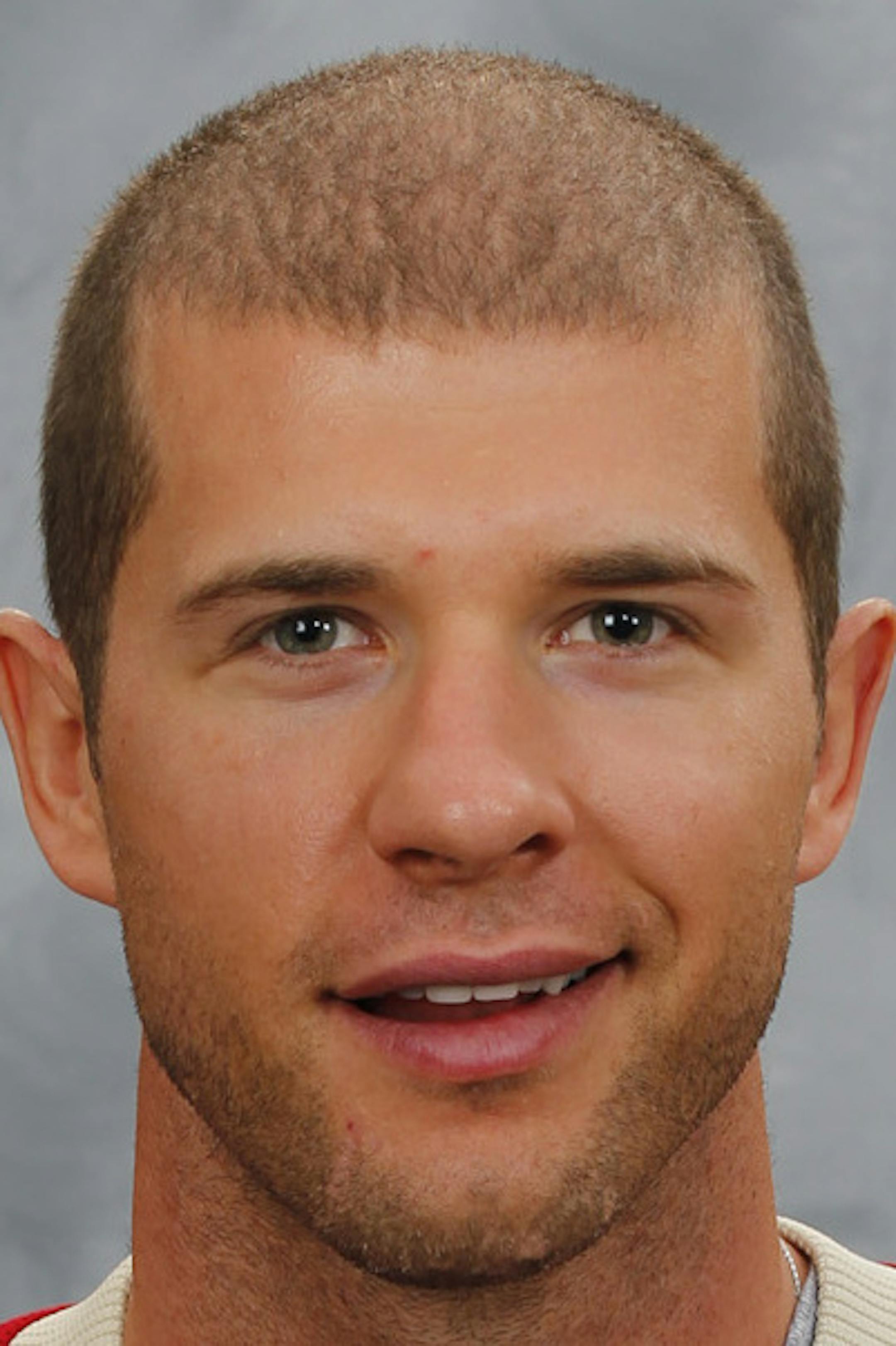 ST. PAUL, MN &#x201a;&#xc4;&#xec; SEPTEMBER 11: Jason Pominville of the Minnesota Wild poses for his official headshot for the 2013-2014 season on September 11, 2013 at the Xcel Energy Center in Saint Paul, Minnesota. (Photo by Andy King/NHLI via Getty Images) *** Local Caption *** Jason Pominville ORG XMIT: 177614294