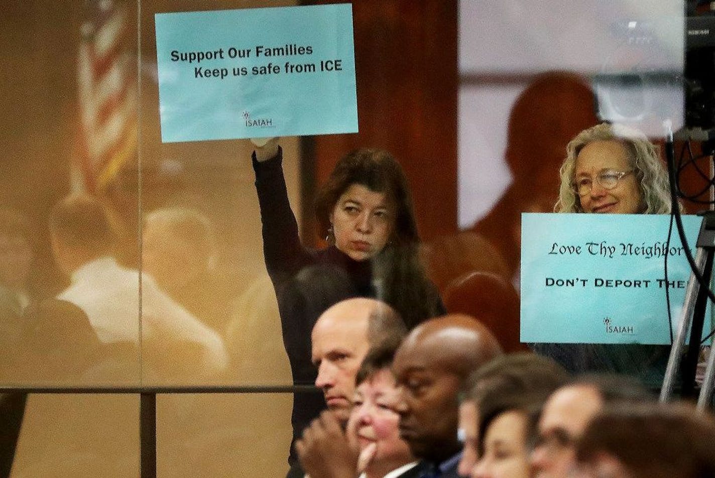 Back in November 2017, activists showed up to the Hennepin County Board meeting to protest deportations and support legal aid for immigrants. A contract for that legal defense fund was approved by the board Tuesday.