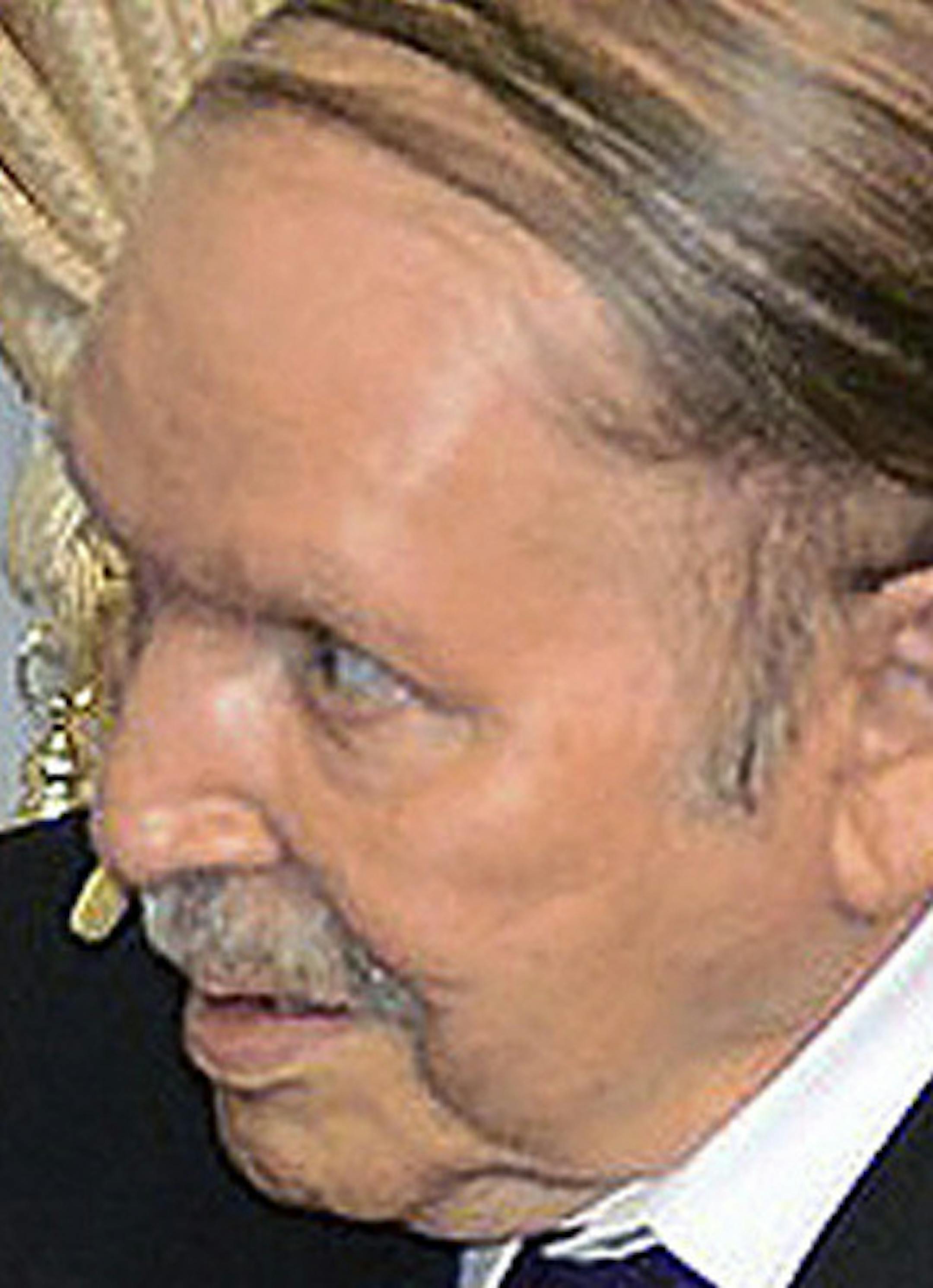 Algerian President Abdelaziz Bouteflika listens to Turkish President Recep Tayyip Erdogan during a meeting in Algiers, Algeria, Tuesday, Feb. 27, 2018. Erdogan is in Algeria for a two-day visit aimed at boosting the political and economic cooperation between the two countries. (Kayhan Ozer/Pool Photo via AP) ORG XMIT: ANK112