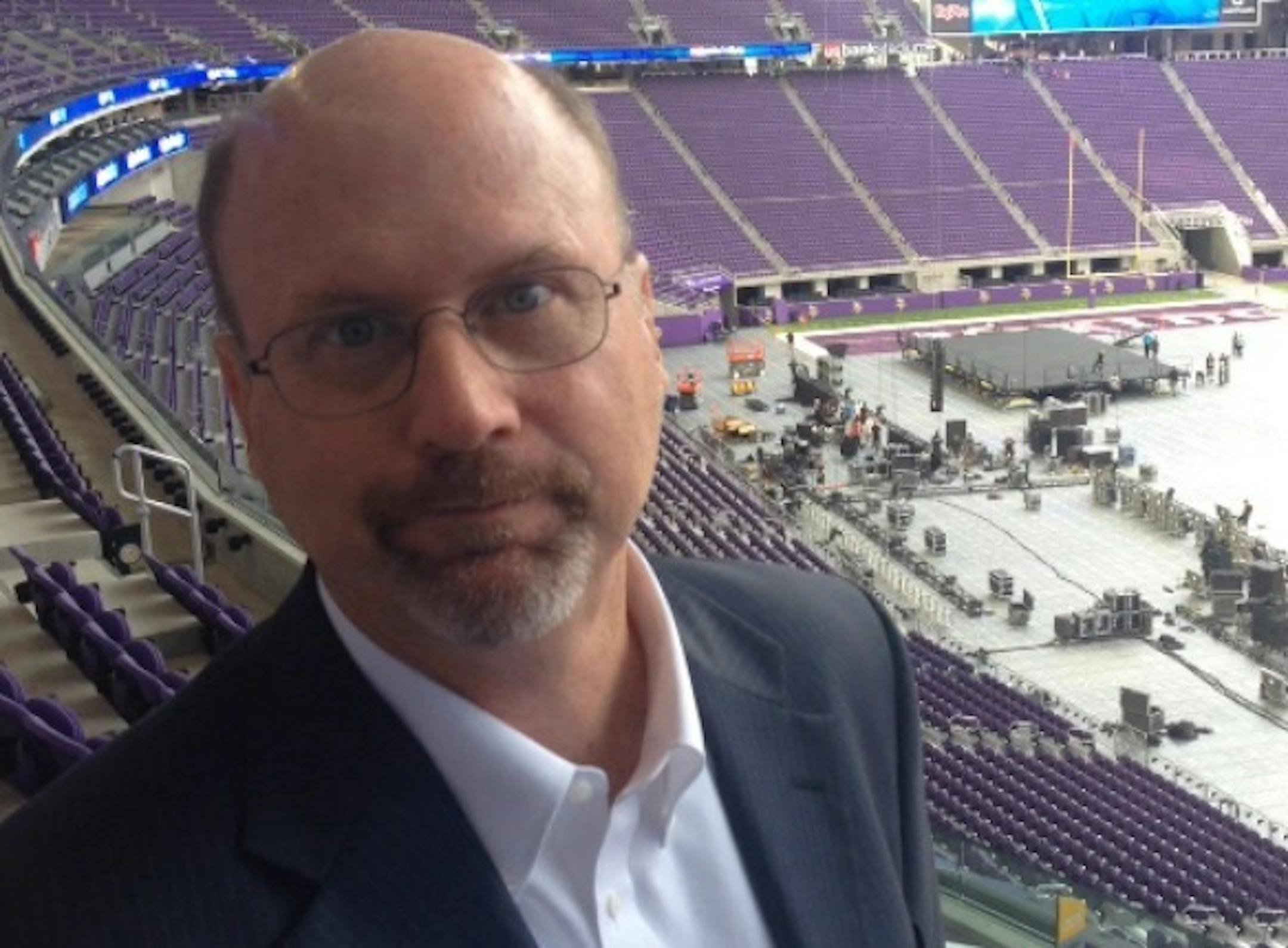 John Hutchings, lead architect of U.S. Bank Stadium. photo/Michael Rand