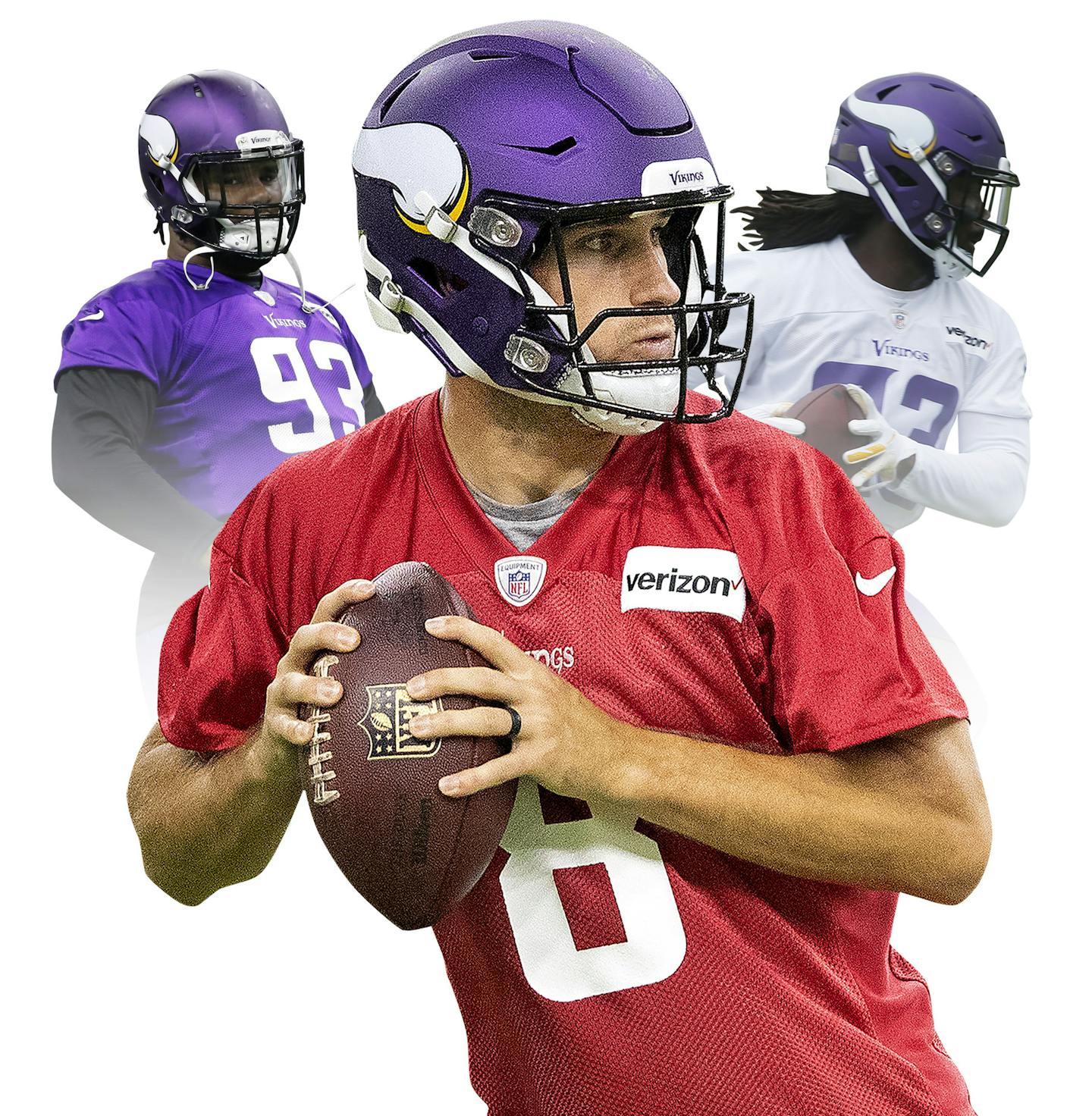 Minnesota Vikings quarterback Kirk Cousins (8). ] CARLOS GONZALEZ &#xef; cgonzalez@startribune.com &#xf1; May 30, 2018, Eagan, MN, NFL, Minnesota Vikings OTA's ORG XMIT: MIN1805301238250010 ORG XMIT: MIN1807192026133110