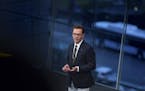 FILE -- James Murdoch, the chief executive of 21st Century Fox, in New York, April 19, 2017.