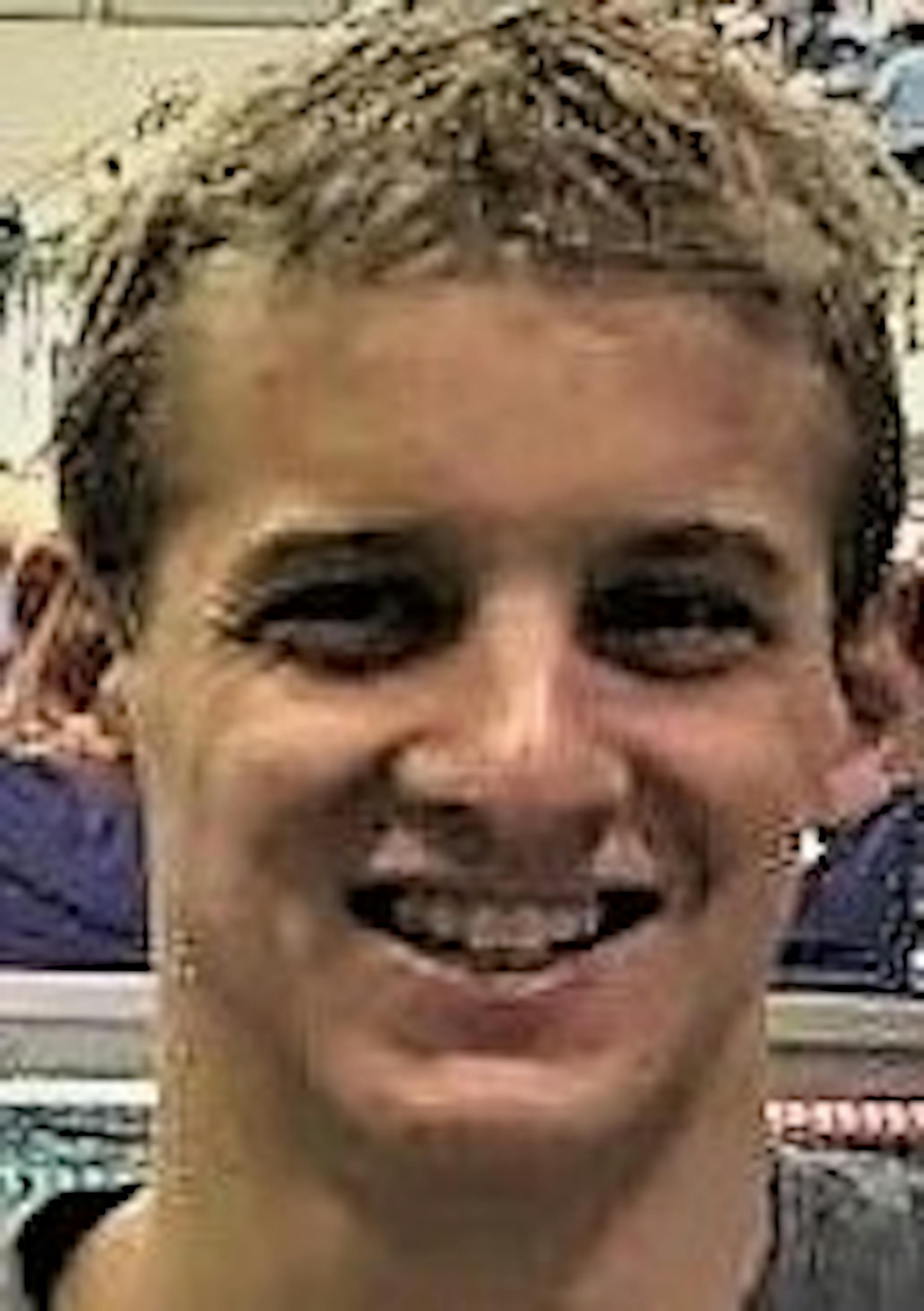 Mitchell Whyte, North St. Paul swimming, sr., 2017-18