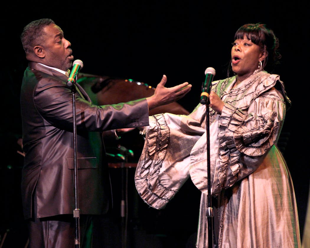 In 2011, Dennis Oglesby joined his wife Greta onstage for her 