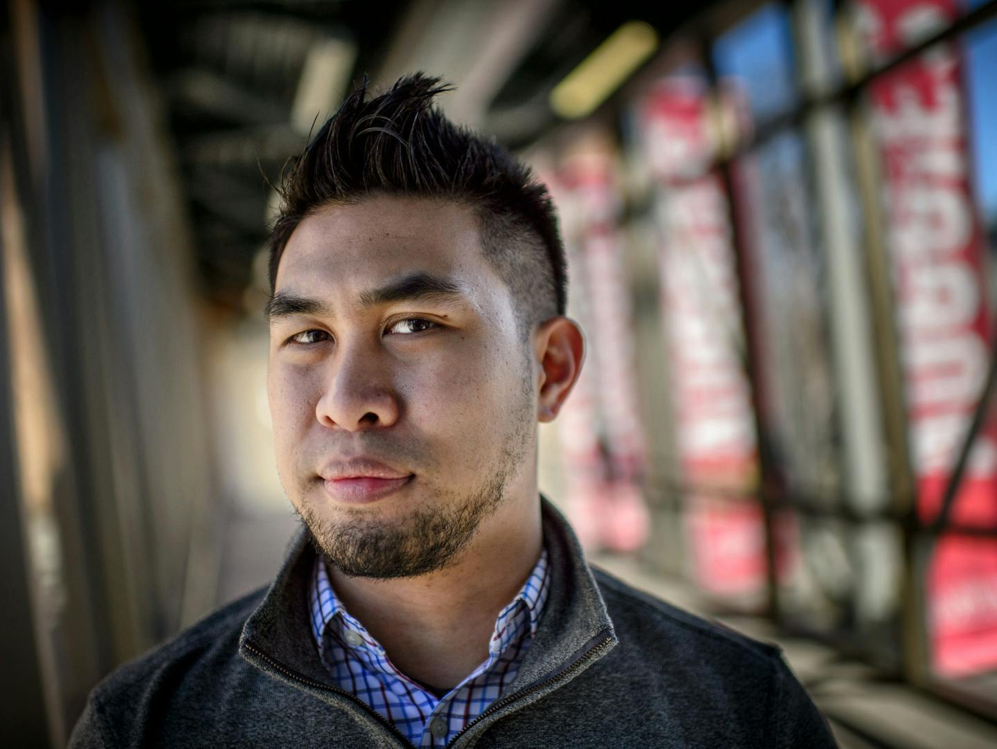 Kevin Khottavongsa goes to Augsburg as a part-time student working on his MBA. He is still looking for work after being laid off from Target last year.