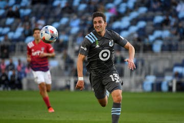 Former Minnesota United midfielder Ethan Finlay