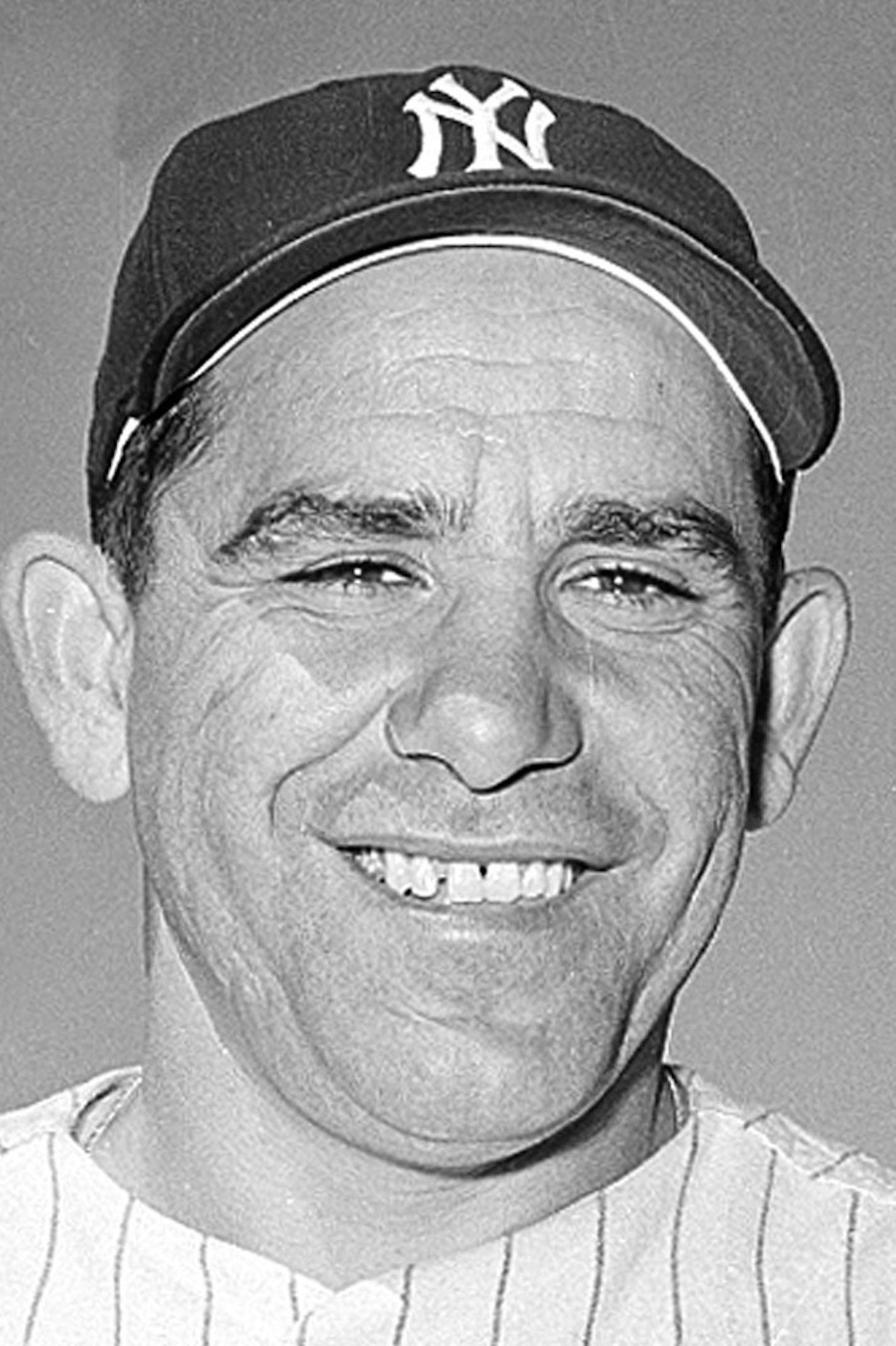 Yogi Berra, catcher for the New York Yankees, is shown during spring training in March 1960. (AP Photo)