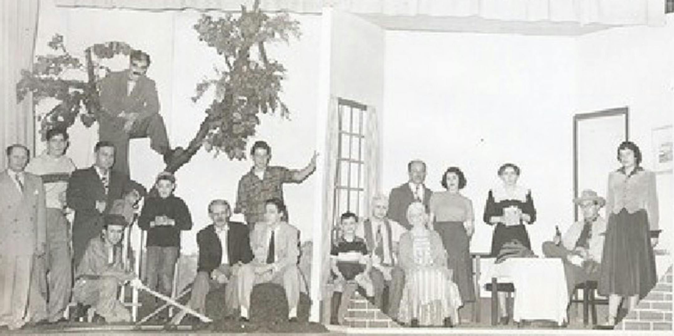 The Grotto Players' 1947 performance of "On Borrowed Times," staged by Donald Singerman. The Grotto Players were a St. Paul nonprofessional theater group, and Singerman's legacy lives on with the Minnesota Jewish Theatre Company.