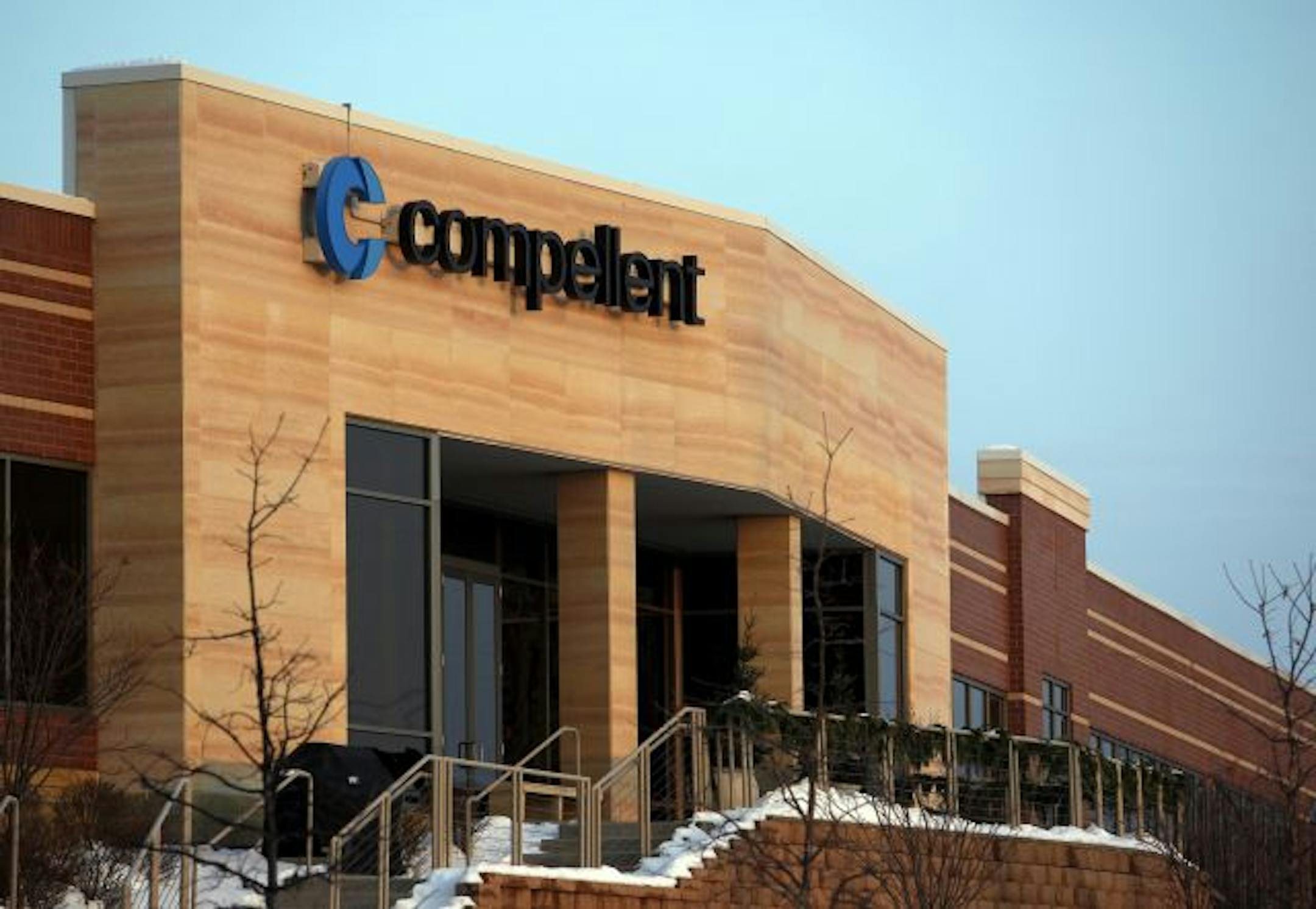 Exterior of Compellent in Eden Prairie.