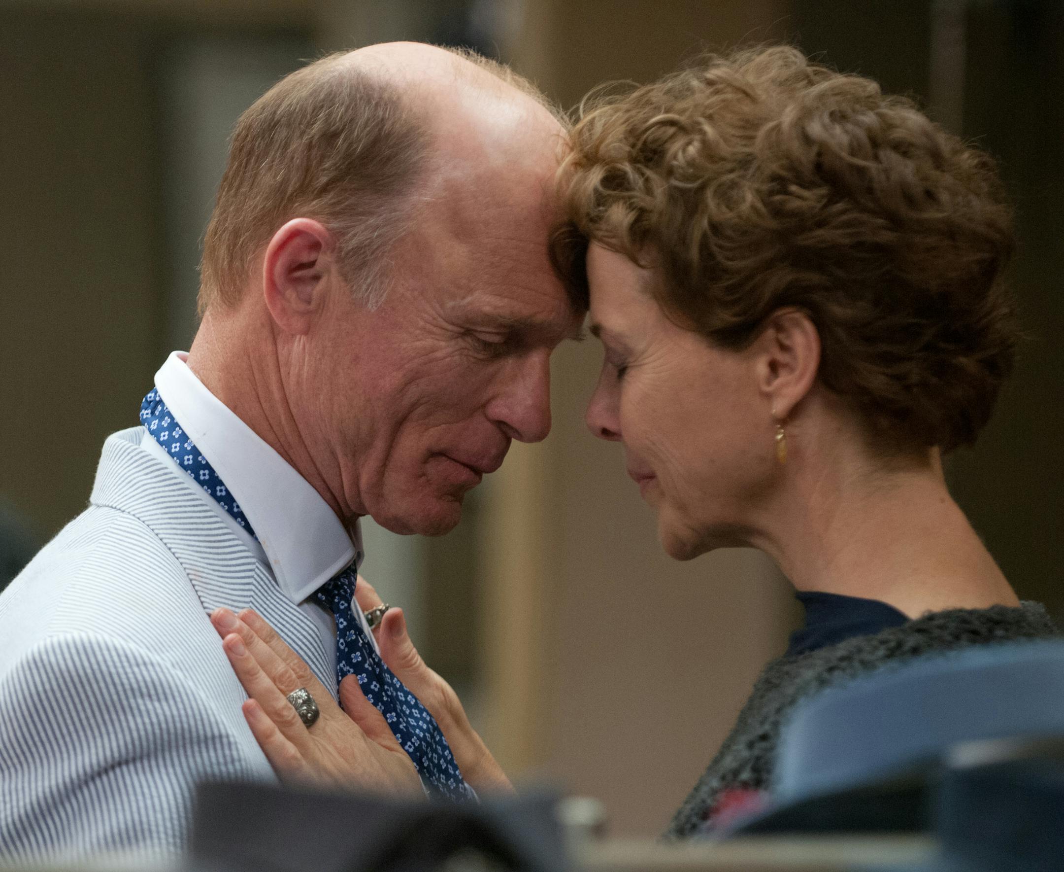 Ed Harris and Annette Bening in "The Face of Love"