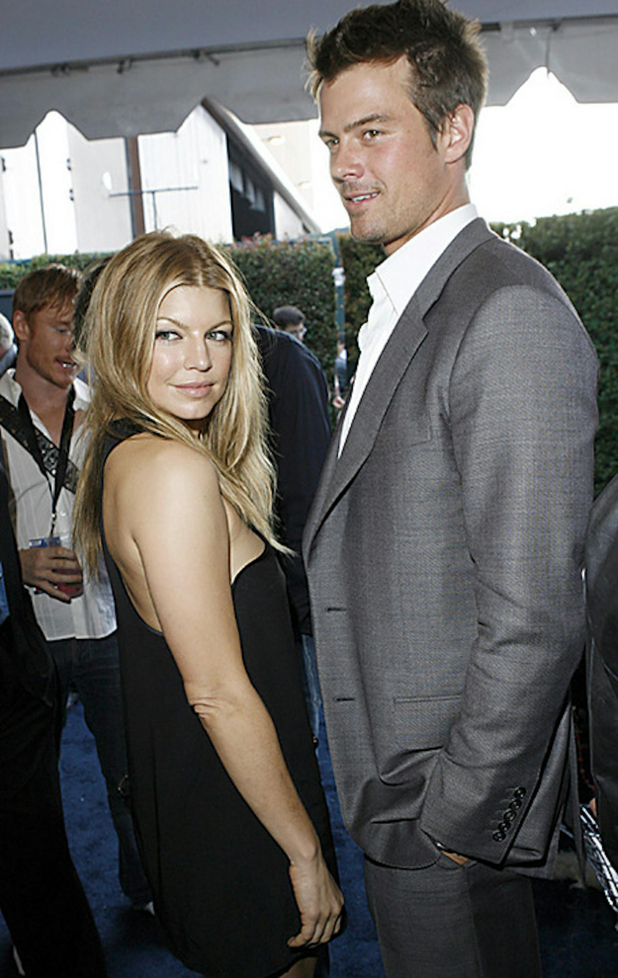 Fergie and Josh Duhamel on June 3, 2007.