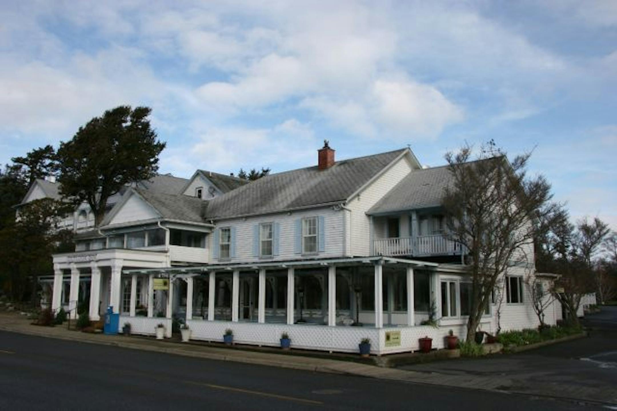 The 120-year-old Outlook Inn lies in Eastsound, a small maritime village on Orcas Island.
