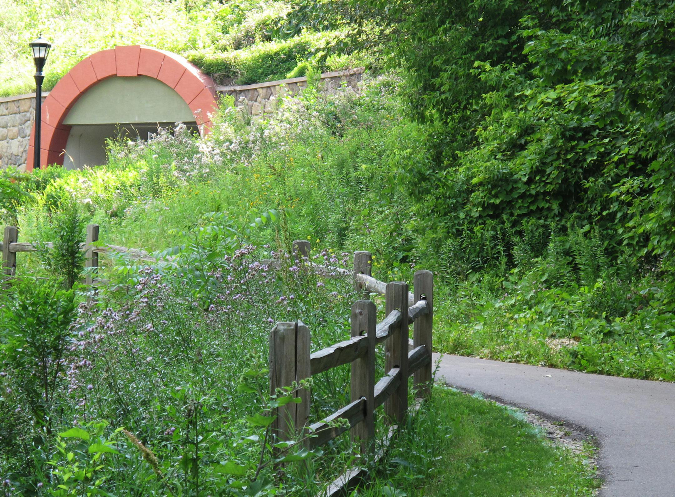 Photo by Dylan Belden The North Urban Regional Trail near the Simons Ravine Trailhead in South St. Paul. ORG XMIT: MIN2013041917473591