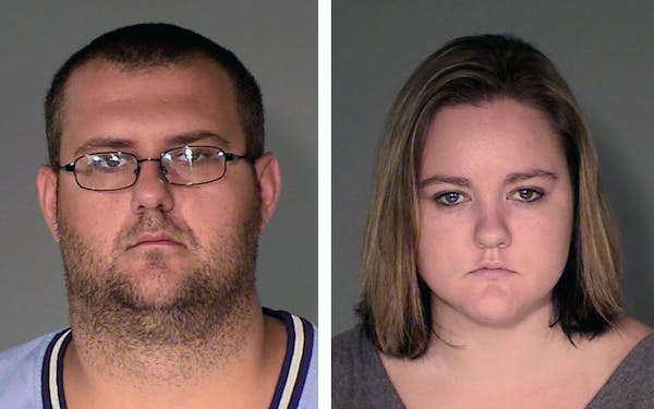 Aaron W. Allen, left, and Heather L. Horst, right, were charged in the murder of Horst's husband, Brandon J. Horst.