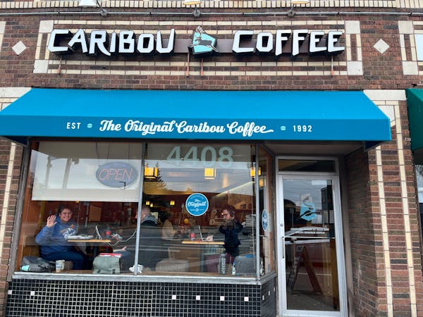 Caribou Coffee’s first location at 4408 France Av. S. in Edina.