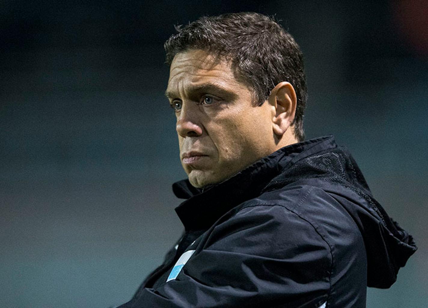 Minnesota United coach Manny Lagos