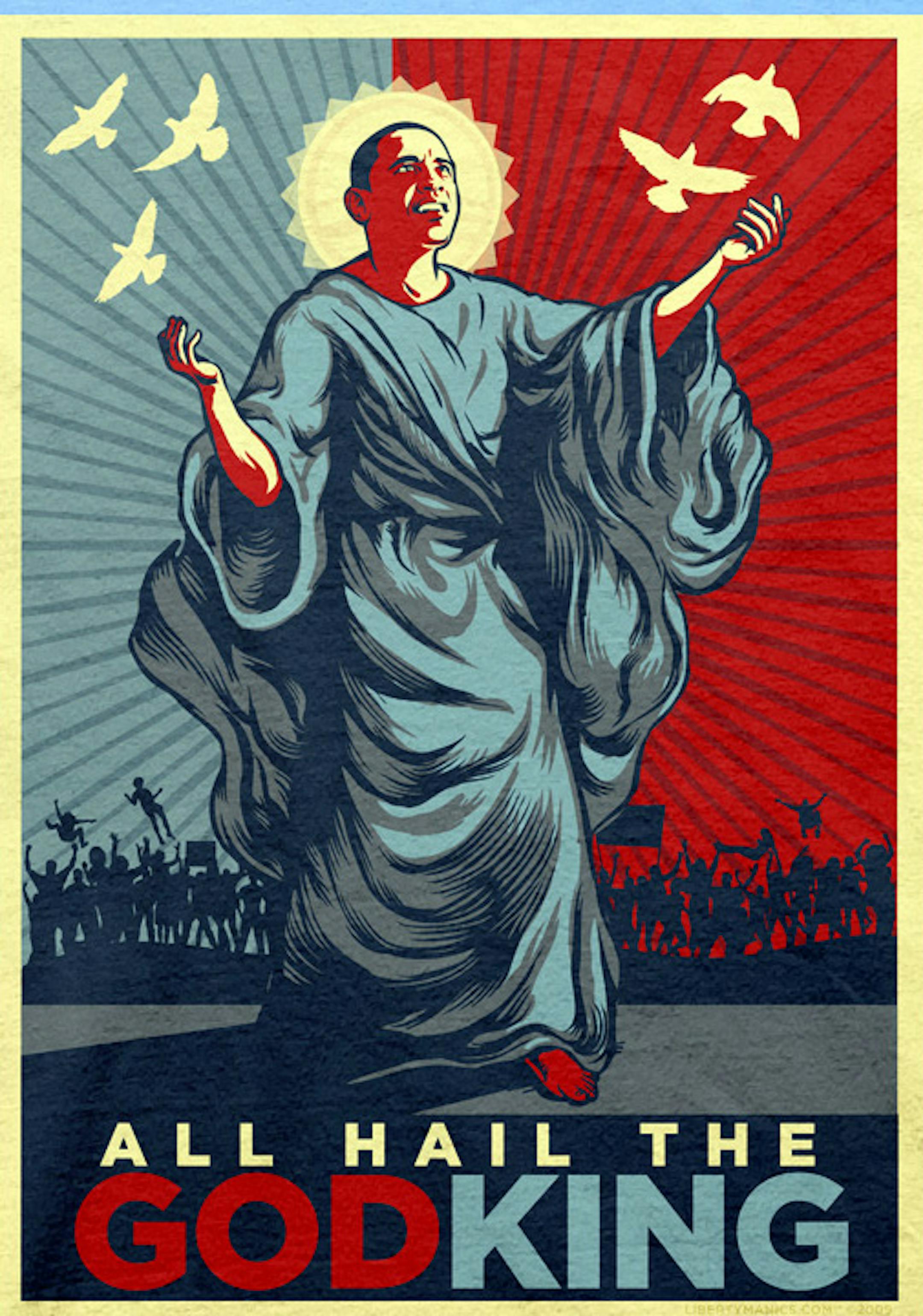 Obama t-shirt by Liberty Maniacs