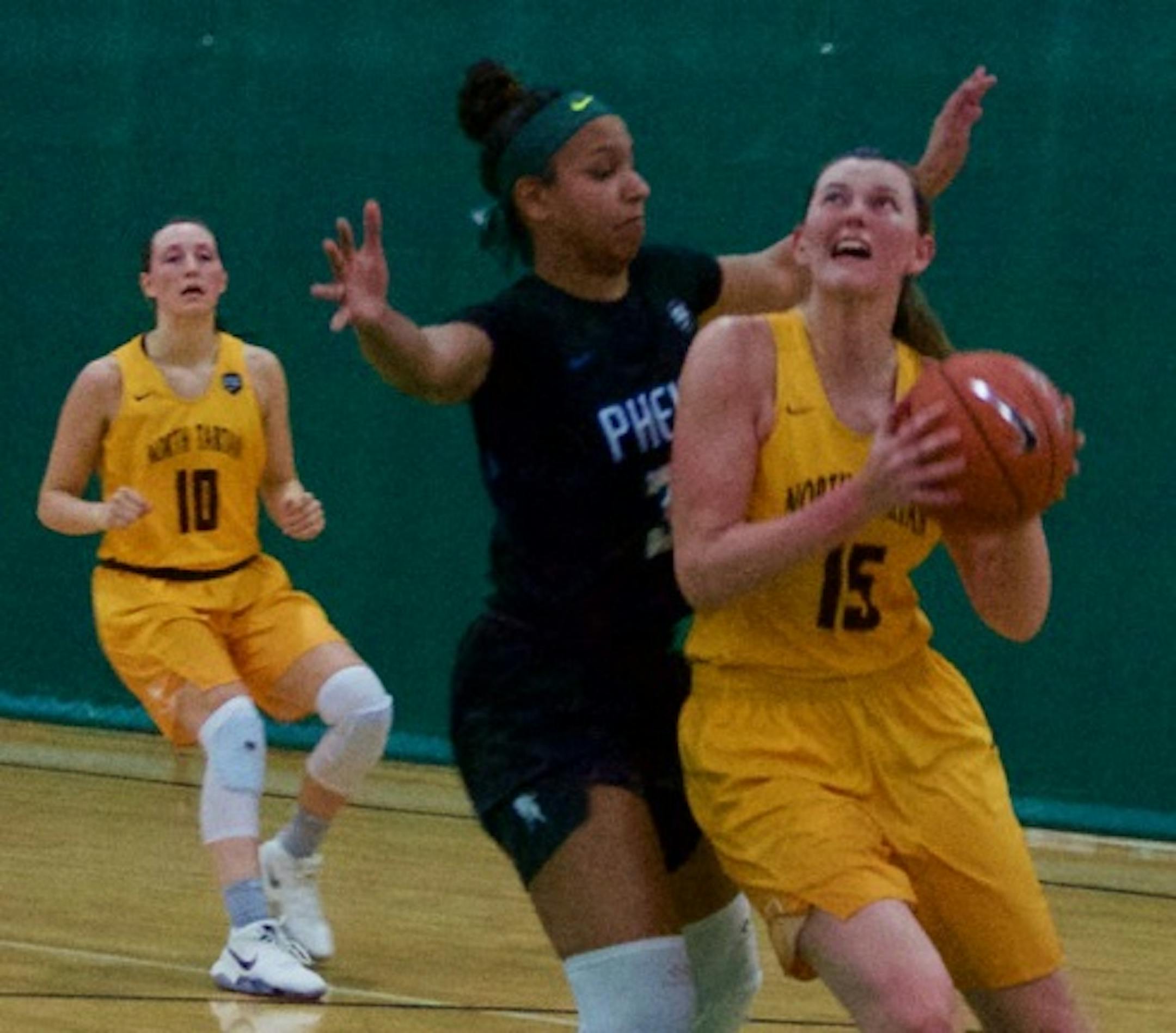 Kayla Mershon, #15, plays for North Tartan, attends Minnetonka High School.