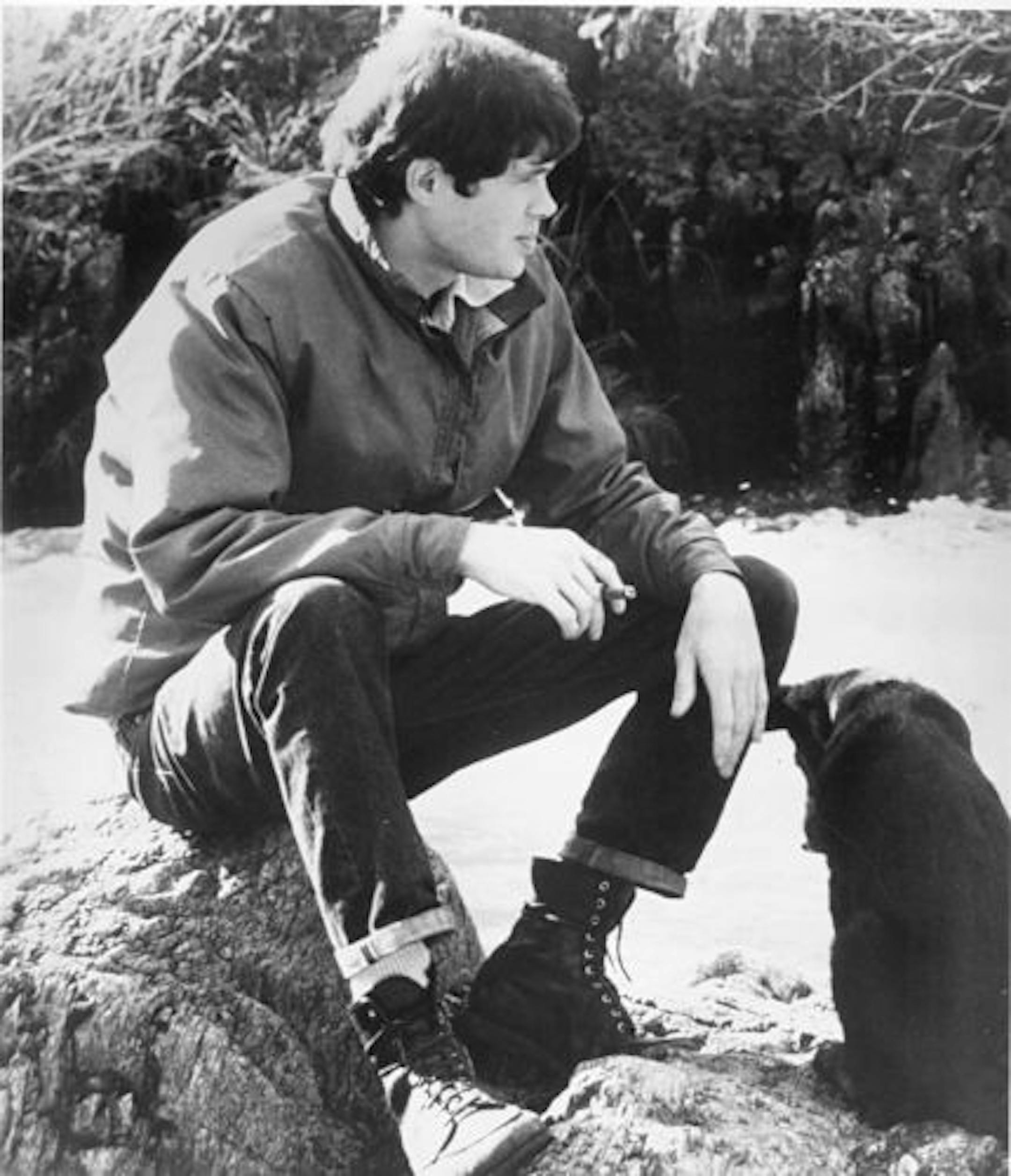 Spider John Koerner (and friend) circa the 1972 album "Music Is Just a Bunch of Notes," newly reissued.