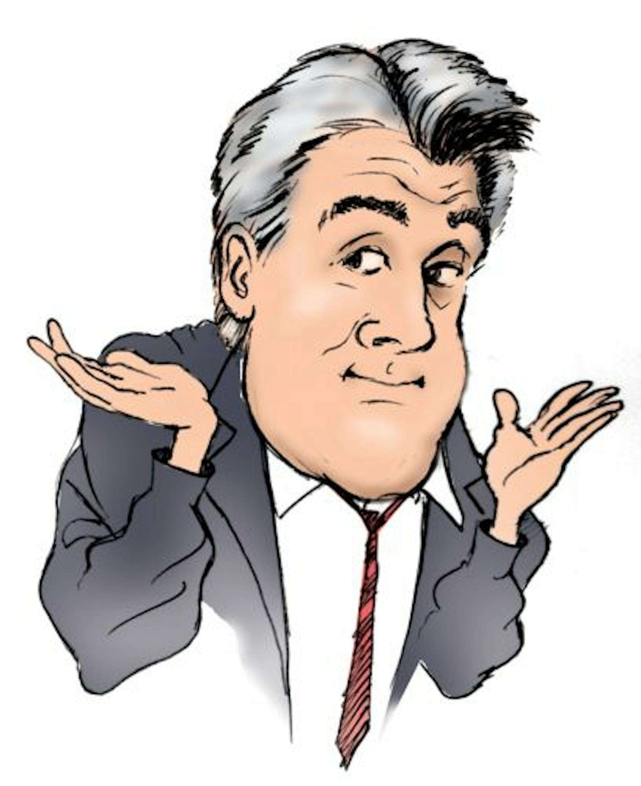 300 dpi Lee Hulteng color illustration of comedian Jay Leno. MCT 2009<p> 01000000; ACE; krtcampus campus; krtentertainment entertainment; krtnational national; krt; mctillustration; 01016000; 01021000; 01026002; ENT; krttv television tv; mass media; hulteng; mct; comedian; comic; jay leno; krtcelebrity celebrity; krtlatenight late night host; late night; the tonight show; 2009; krt2009