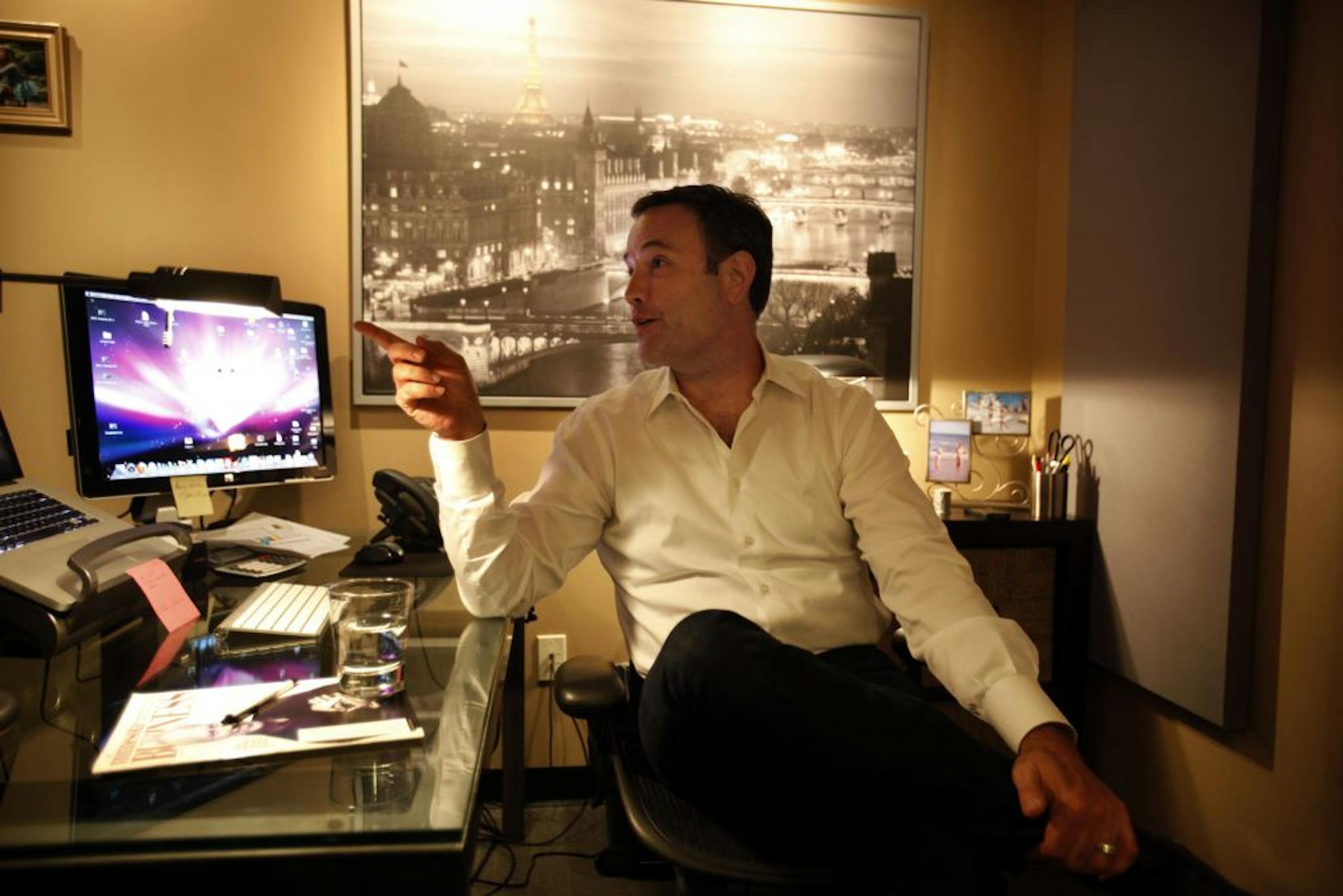 n less than two years, former TV anchor Rick Kupchella has turned news aggregator Bringmethenews.com into a profitable company that continues to grow. Here, Kupchella gestures while being interviewed in his office. ** (cq) Rick Kupchella
