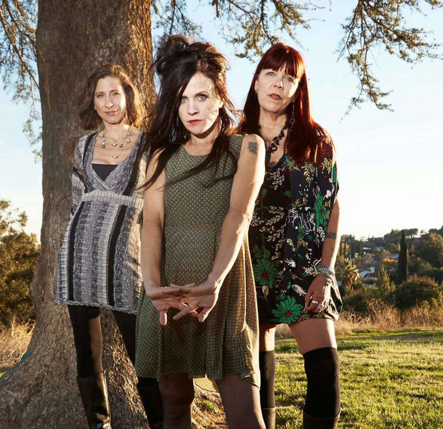 Maureen Herman, Kat Bjelland and Lori Barbero of Babes in Toyland.