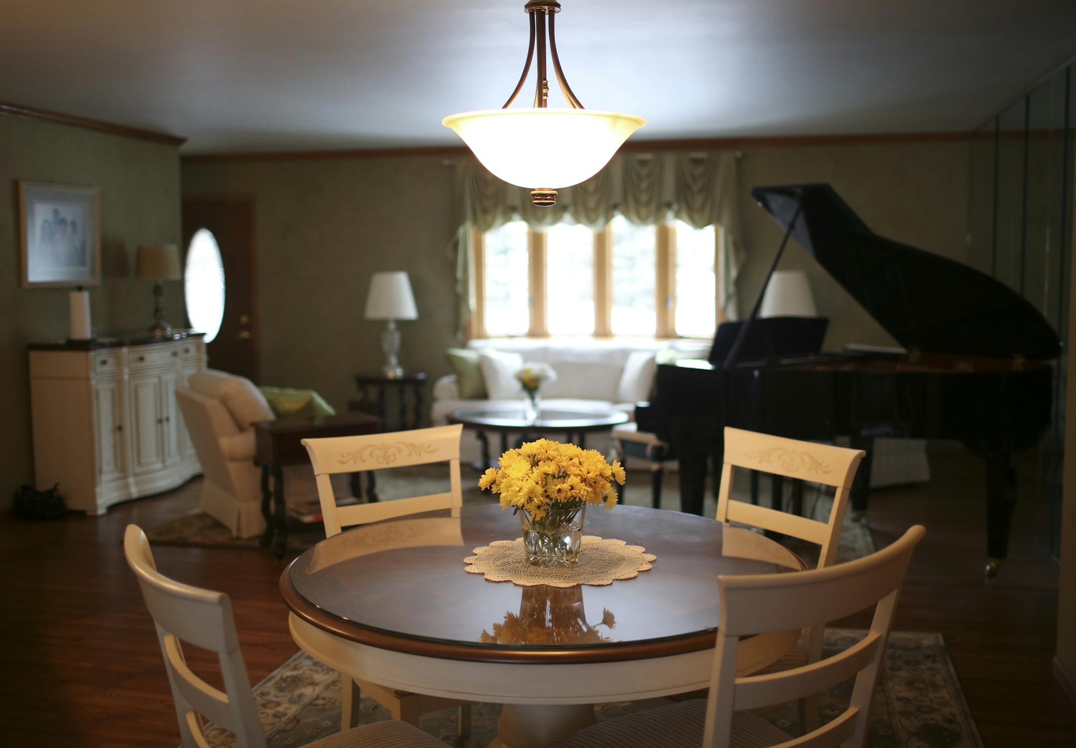 Pat and Gene Swiridow's 1970s rambler remodel and addition will be open for tours on the 2013 Remodelers Showcase, March 22-24. Their kitchen and hearth room addition were photographed Monday afternoon, March 11, 2013 in Eagan, Minn. A wall was removed that opened up the area between the kitchen and the dining and the living room. ] JEFF WHEELER ‚Ä¢ jeff.wheeler@startribune.com