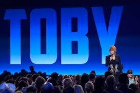 Host Reba McEntire introduces a tribute to Toby Keith during the 59th annual Academy of Country Music Awards on Thursday, May 16, 2024, at the Ford Ce