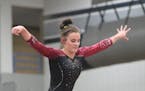 Claire O’Gorman was second in the Class 2A gymnastics all-around competition, helping Forest Lake to second in the team competition.