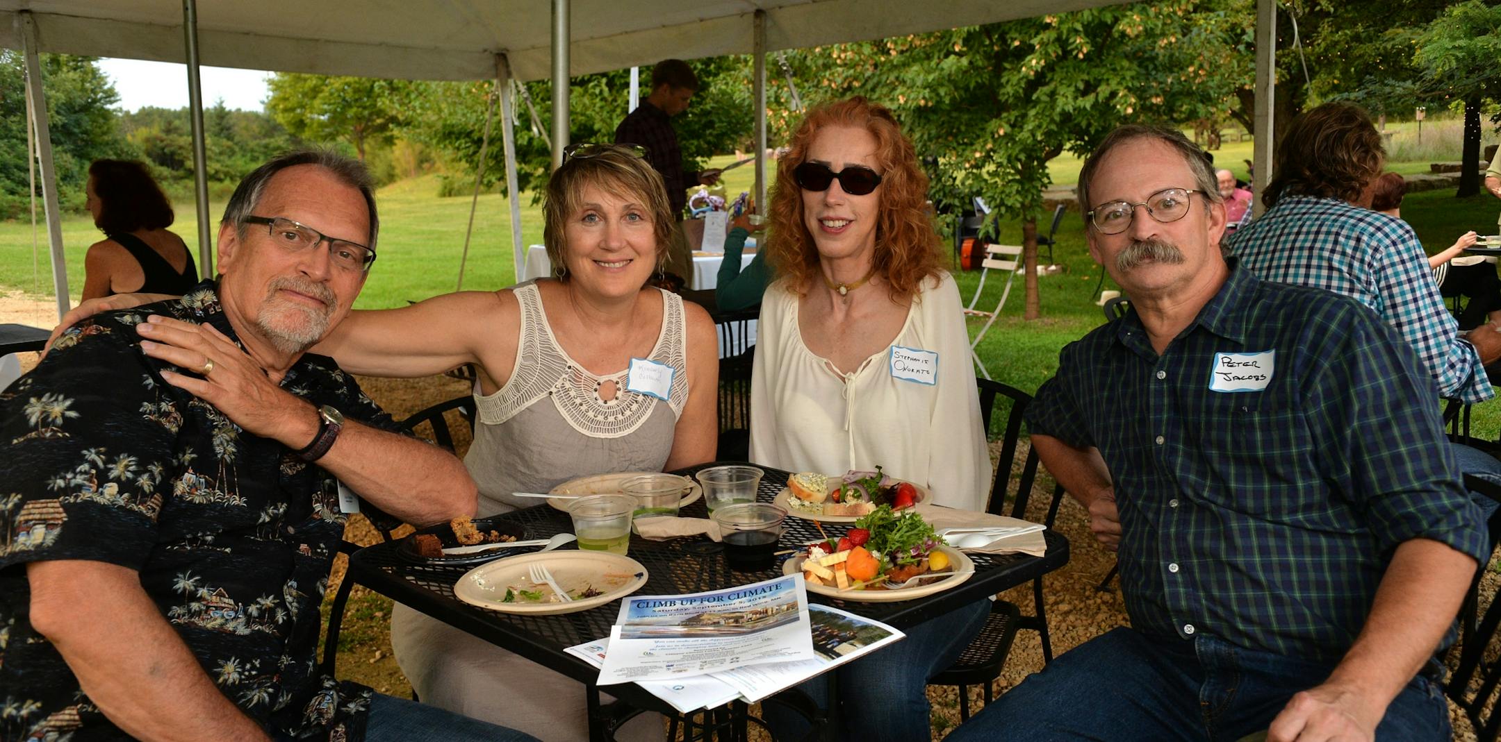 From left, Ron Kroese, Kimberly Colburn, Stephanie Onorato and Peter Jacobs.