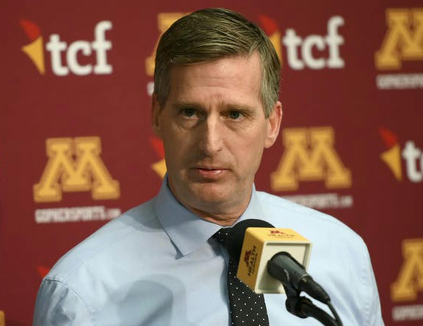 University of Minnesota athletic director Mark Coyle said team cuts were due to the legal requirements of Title IX.