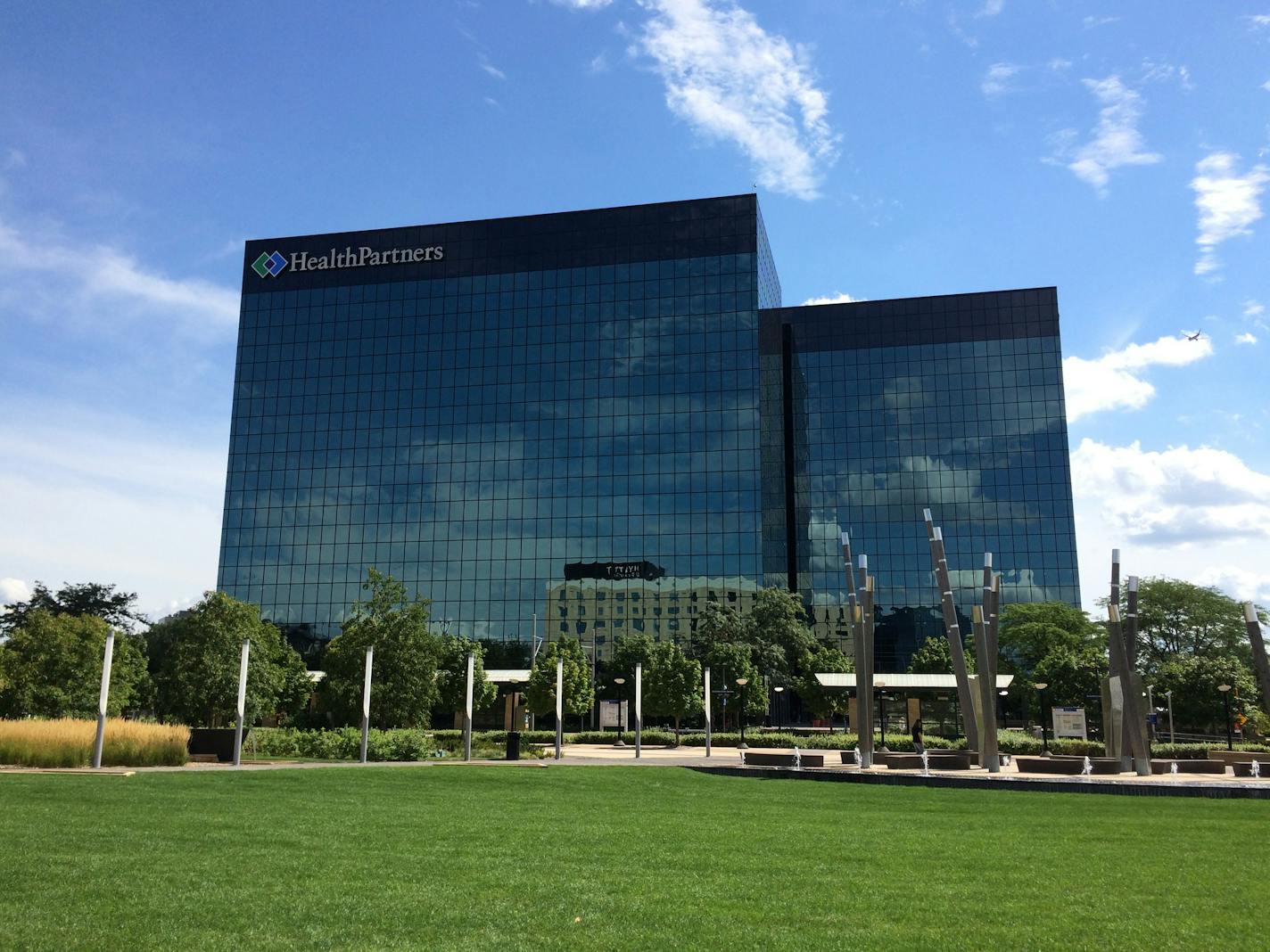 HealthPartners headquarters in Bloomington. Dr. Mark Sannes, a senior medical director, said the nonprofit operator of hospitals and clinics is prepared for "maybe a few patients showing up with an exposure history that warrants testing in our urgent cares, and the possibility of a few patients showing up in our hospitals for care."