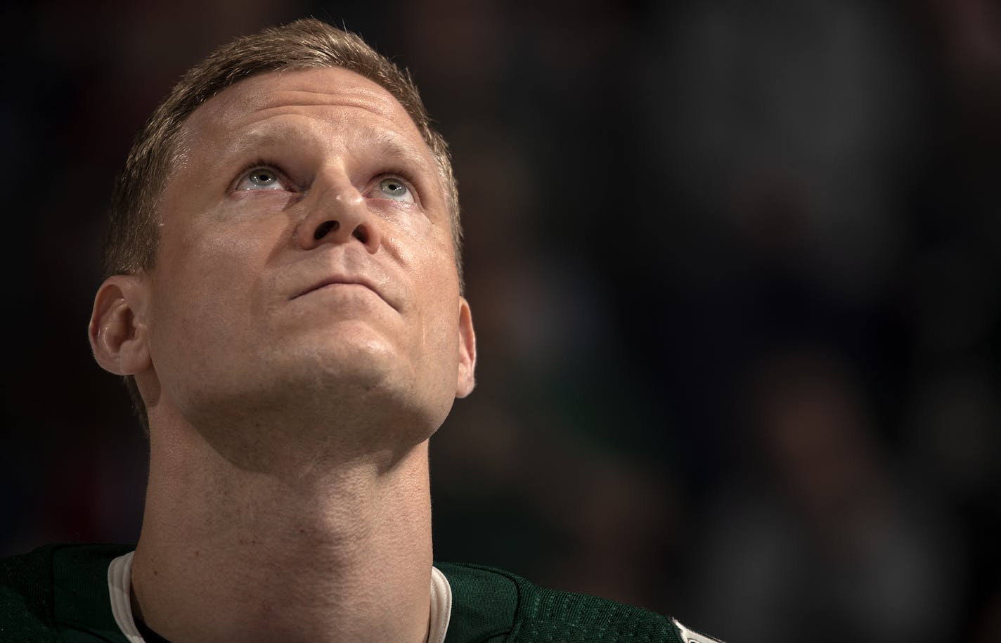 Minnesota Wild Mikko Koivu. ] CARLOS GONZALEZ • cgonzalez@startribune.com – St. Paul, MN – December 10, 2019, Xcel Energy Center, NHL, Minnesota Wild vs. Anaheim Ducks