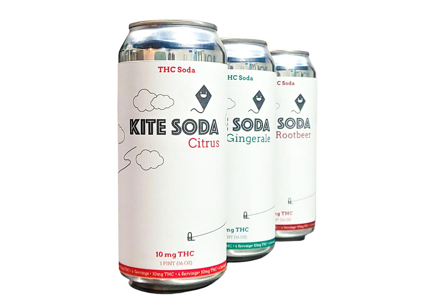 Kite Soda THC beverage. Provided