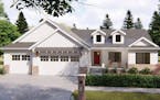 Home plan: Old-fashioned farmhouse with modern updates