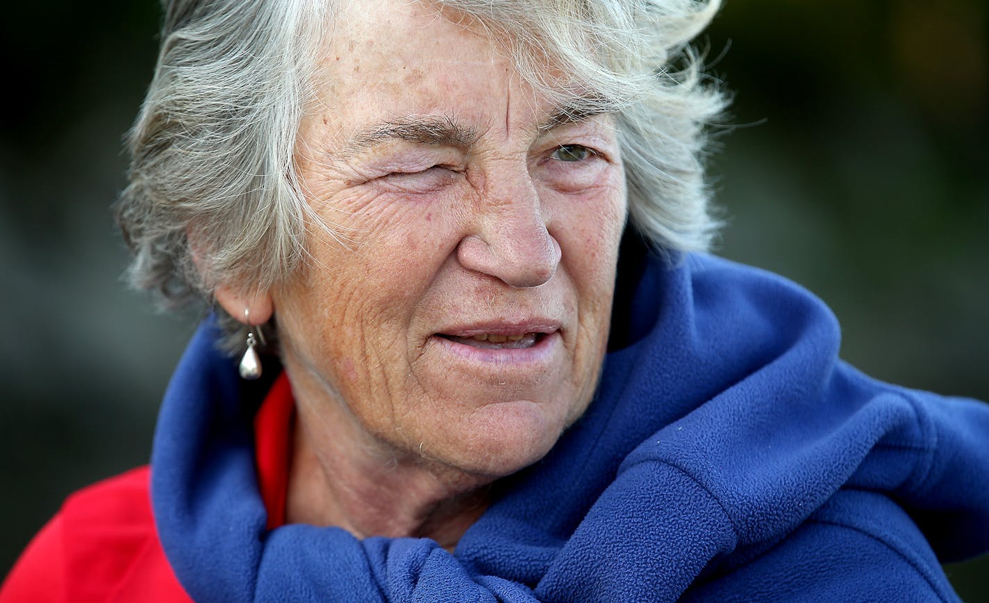 Minnesota Boat Club coach Miriam Baer, 72, kept a close eye on her team as she timed them during practice, Wednesday, August 12, 2015 in St. Paul, MN. ] (ELIZABETH FLORES/STAR TRIBUNE) ELIZABETH FLORES &#x2022; eflores@startribune.com