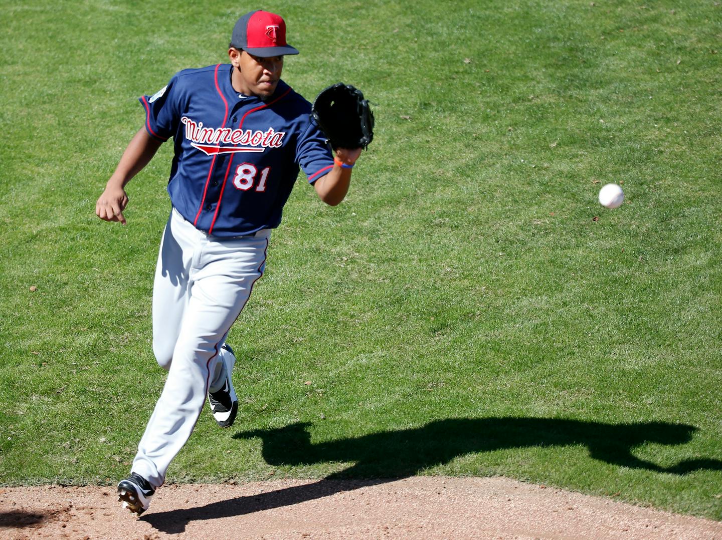 Twins pitching prospect Yorman Landa, during spring training last February.