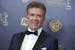 FILE - In this Sunday, April 26, 2015 file photo, Alan Thicke poses in the pressroom at the 42nd annual Daytime Emmy Awards at Warner Bros. Studios in