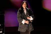 Billie Eilish performed "What Was I Made For?" during the Oscars ceremony in Los Angeles in March.