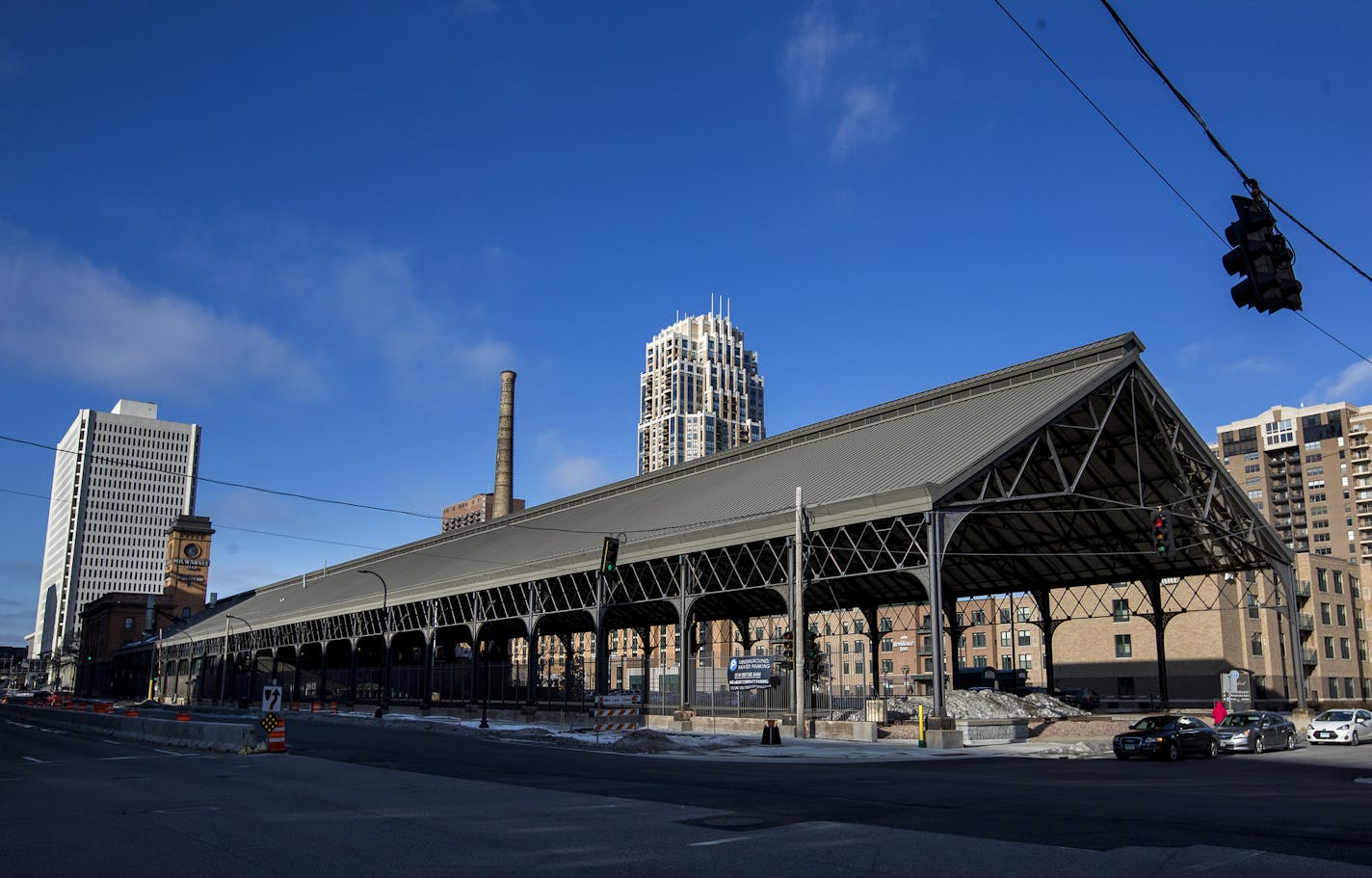 The Milwaukee Road Depot in Minneapolis will expand and enclose the remaining portion of the old train shed and turn it into banquet space. ] CARLOS GONZALEZ cgonzalez@startribune.com - December 27, 2016, Minneapolis, MN, The Milwaukee Road Depot will expand and enclose the remaining portion of the old train shed and turn it into banquet space.