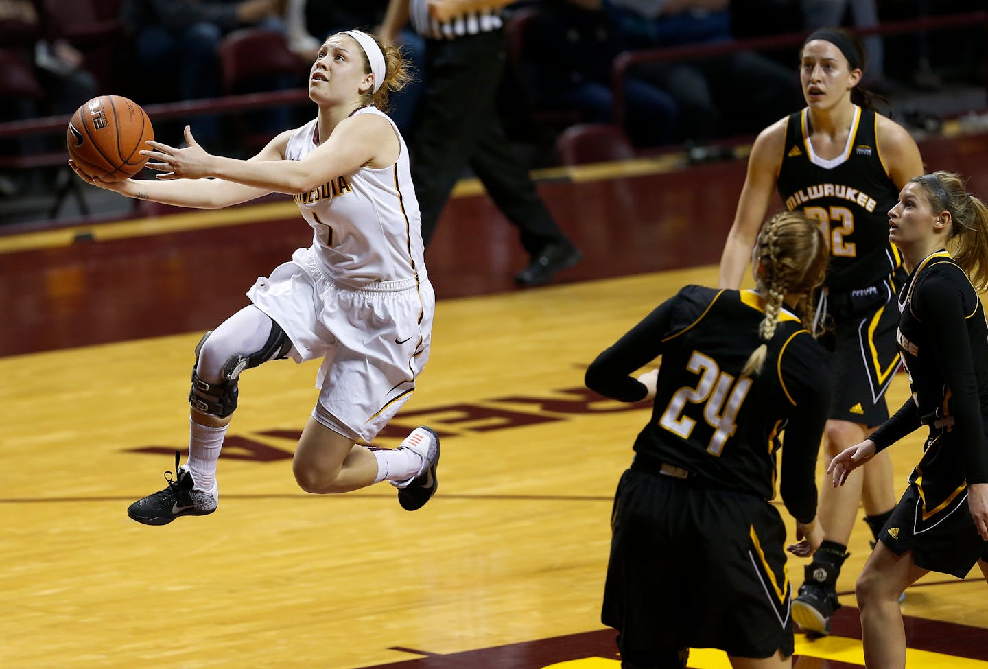 Nine Gophers women athletes in seven sports rank among the best nationally in their respective sports. Rachel Banham set the Big Ten career scoring record in women's basketball and was named first-team All-America.