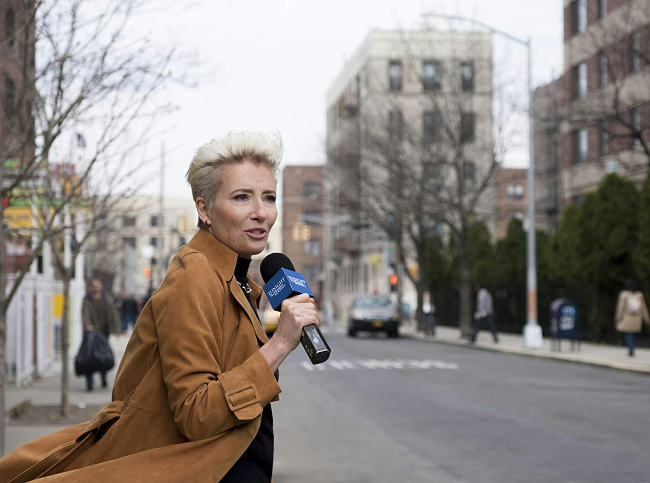 Emma Thompson in "Late Night." (3 Arts Entertainment/TNS) ORG XMIT: 1329072
